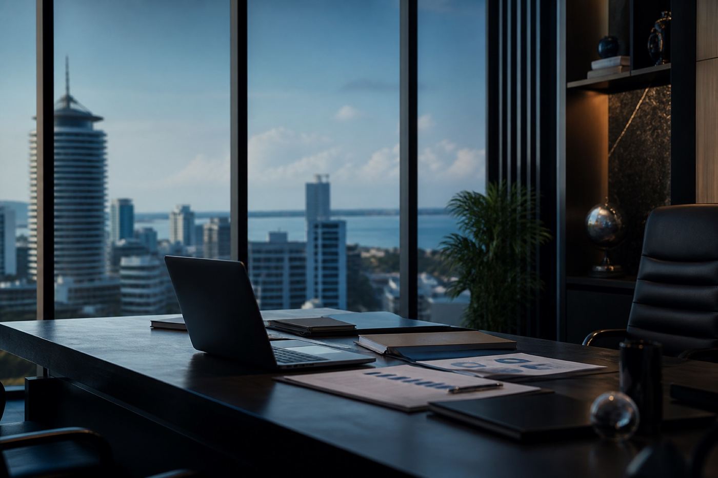 Zatra Consultants Tanzania setup desk — business advisory workspace